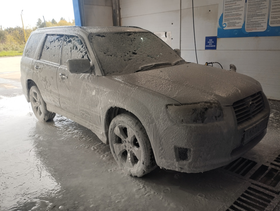 Подготовка к зиме часть 1я — Subaru Forester (SG), 2 л, 2006 года ...