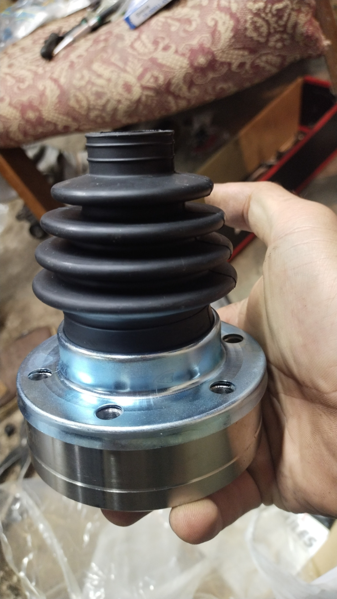 Внутренние и внешние шрусы (гранаты) передние — Audi 80 (B4), 2 л, 1993 ...