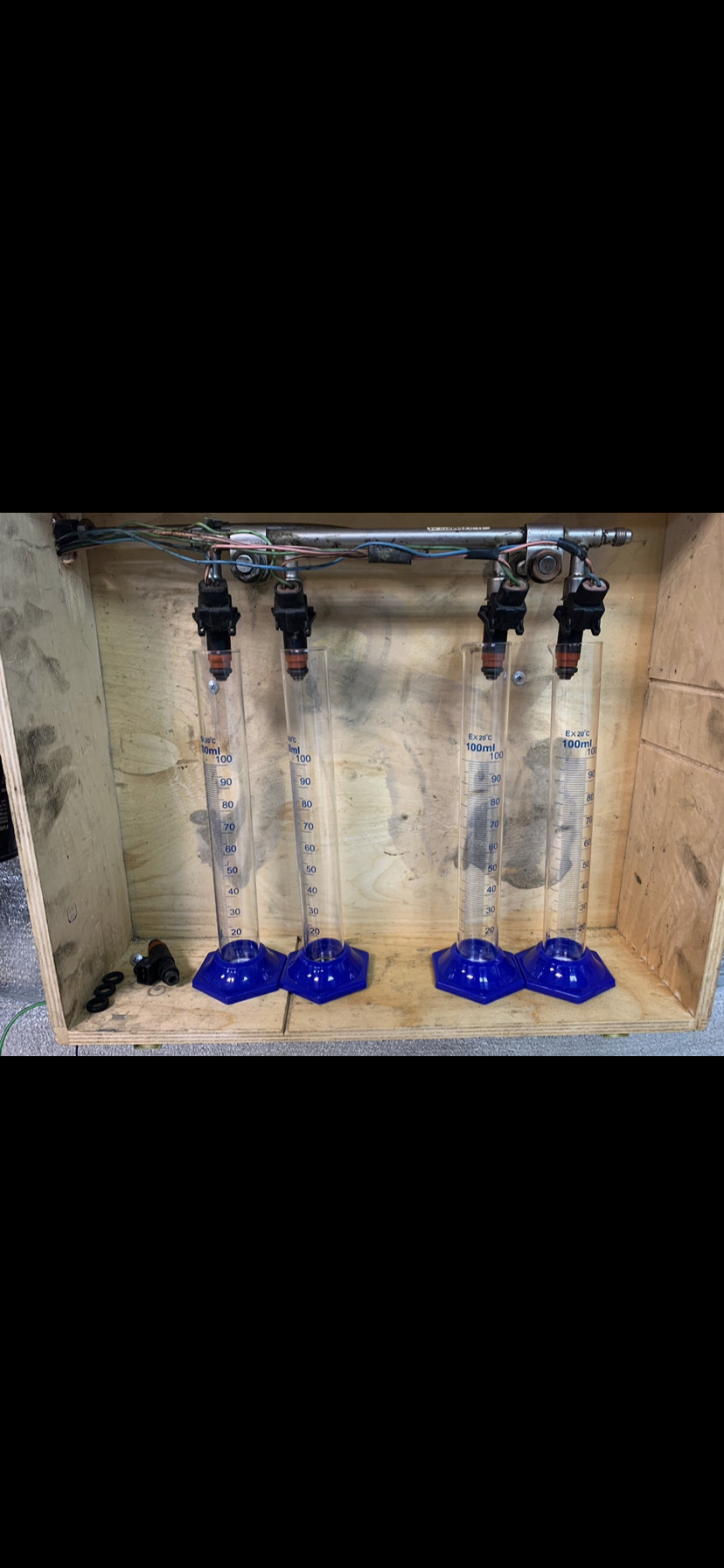 Самодельный стенд промывки форсунок — Volkswagen Polo Mk4, 1,6 л., 2004 ...