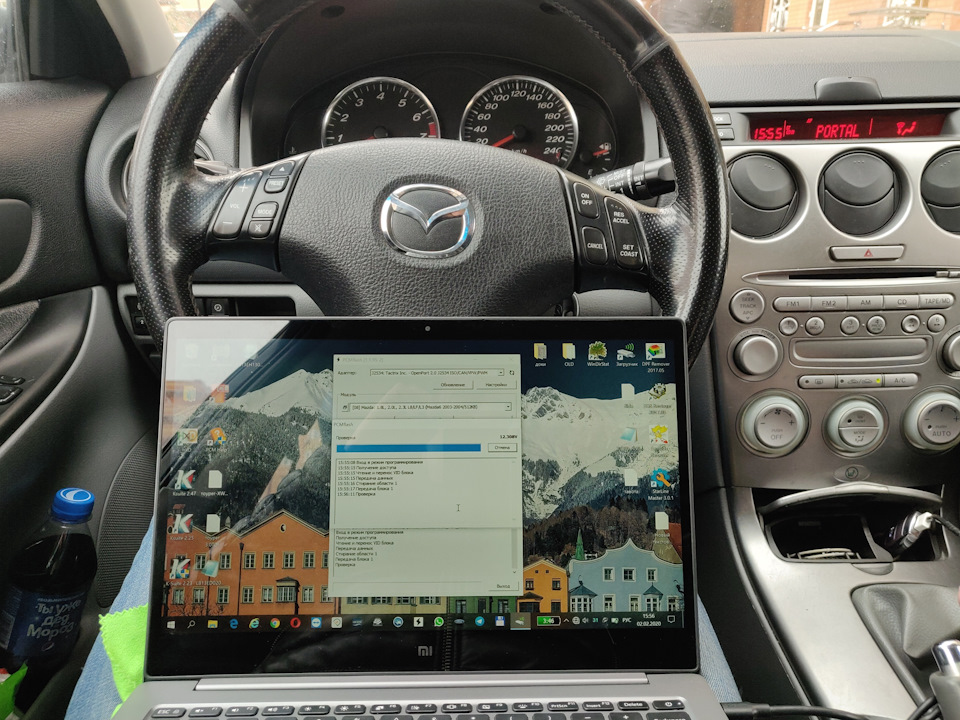 Произвели программирование блока управления двигателем MAZDA 6 1.8MT ...