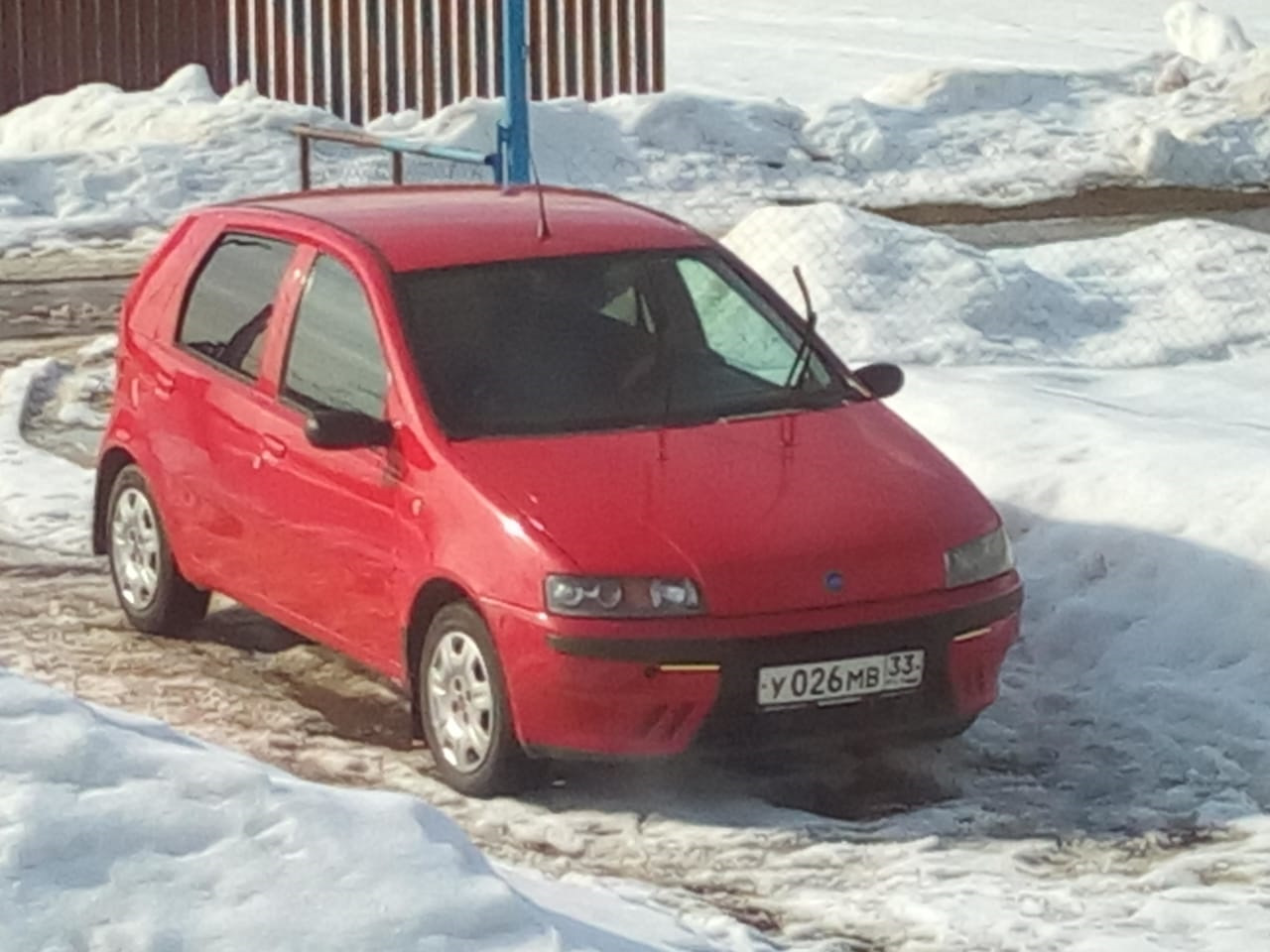 Колпаки от Albea на Punto — FIAT Punto II, 1,2 л, 2003 года ...
