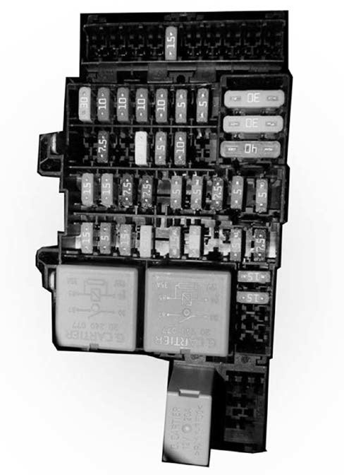 Lada xray схема предохранителей