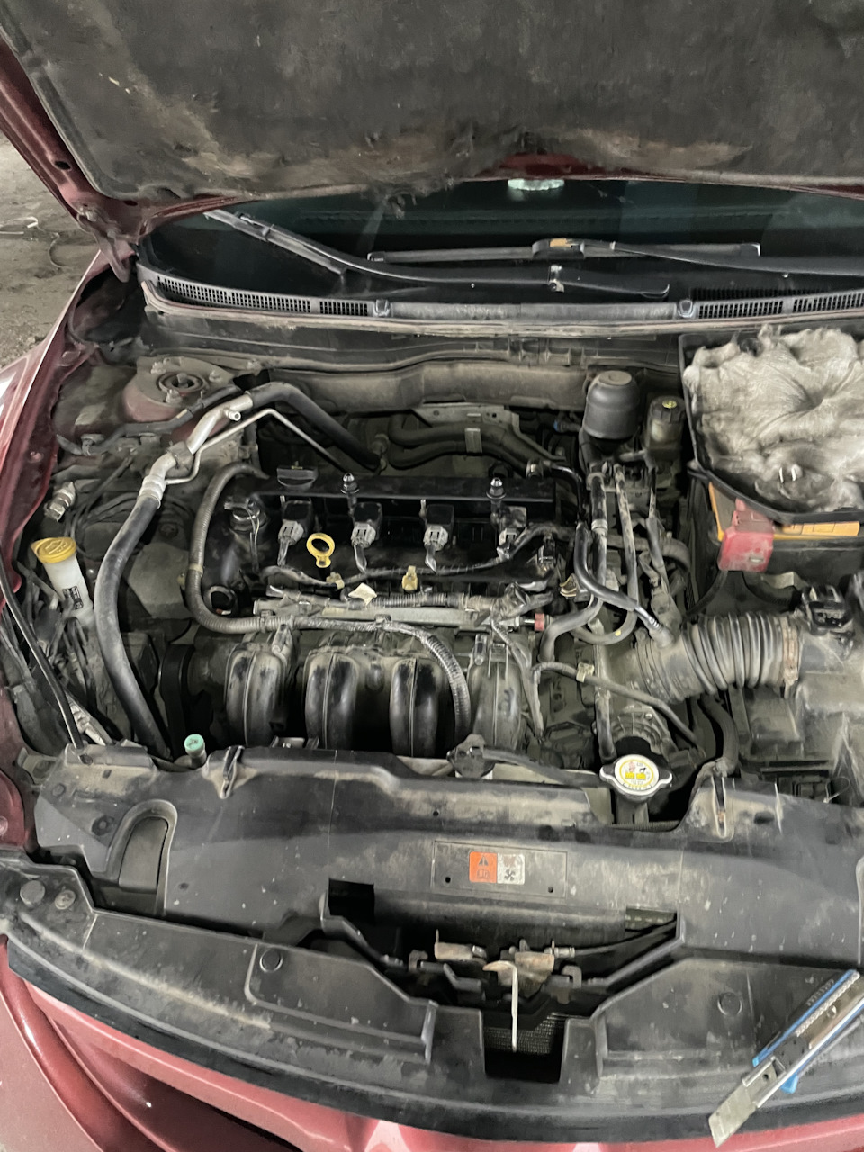Прокладка клапанной крышки — Mazda 6 (2G) GH, 2 л, 2011 года | своими ...