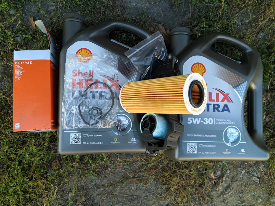 ТО 313 100 км: Oil Service 6 + ВКГ — BMW 5 series (E60), 2,5 л, 2005 ...