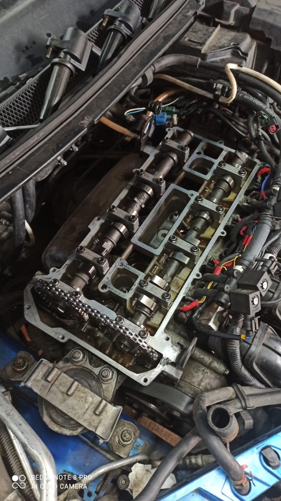 Регулировка клапанов — Ford Focus II Hatchback, 1,8 л, 2006 года ...