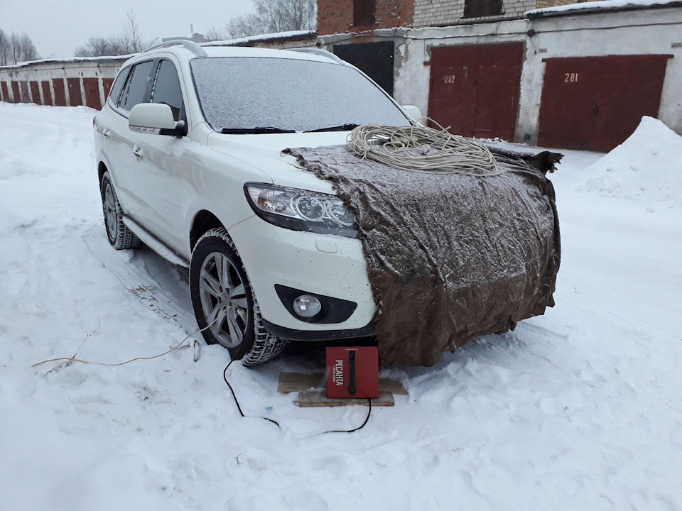 "Замерз стартер" — Hyundai Santa Fe (2G), 2,4 л, 2011 года | поломка ...
