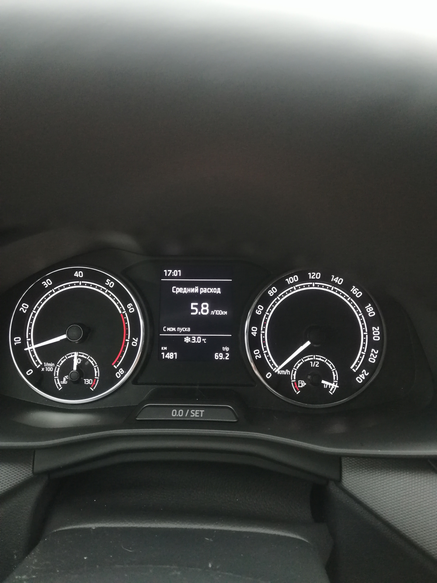 Расход топлива. — Skoda Rapid (2G), 1,6 л, 2020 года | аксессуары | DRIVE2