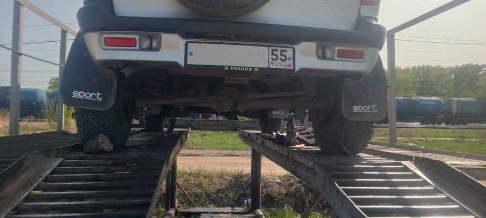 Плановое ТО: замена сальника на РК, хвостовике моста и правой полуоси ...