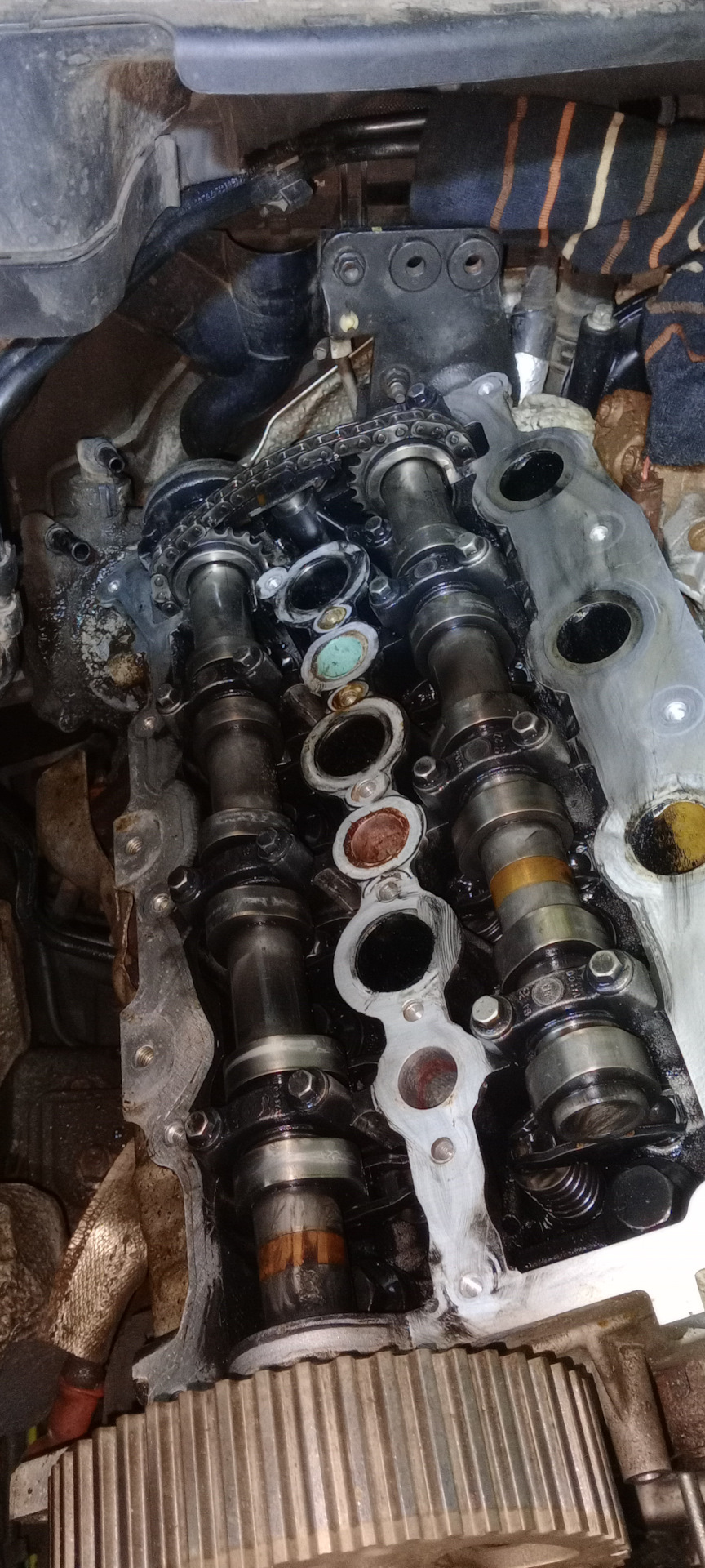 Стрекот при наборе оборотов, гидрики? — Land Rover Discovery III, 2,7 л ...