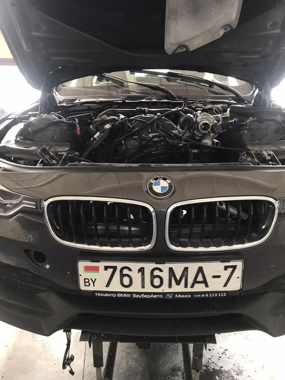 SWAP BMW F30 316i -> 340i — BMW 3 series (F30), 3 л, 2014 года | тюнинг |  DRIVE2