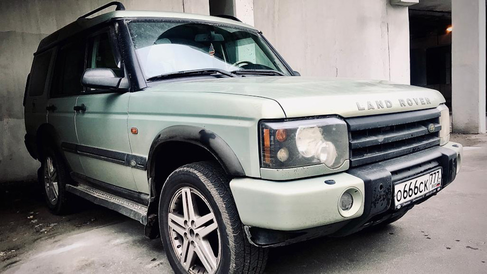 Первичная диагностика. — Land Rover Discovery II, 2,5 л., 2003 года ...