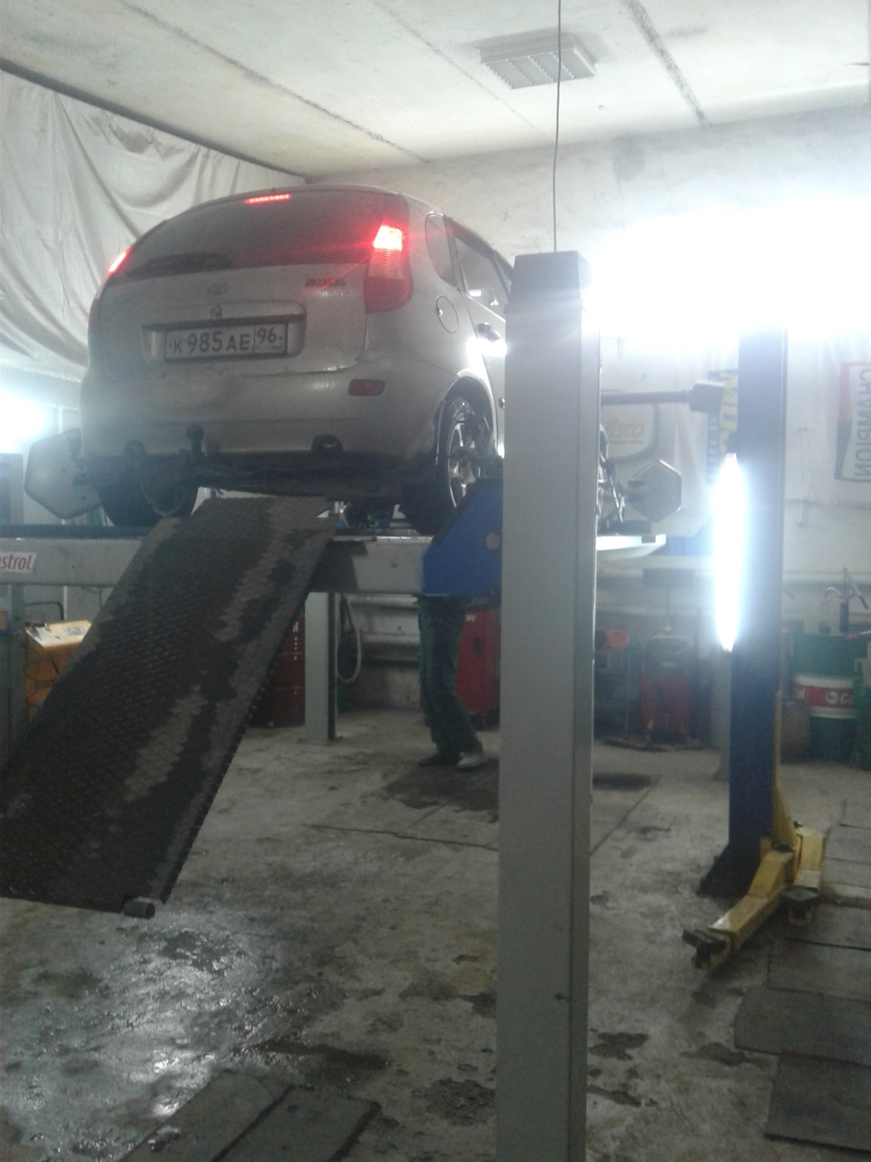 Развал-схождение — Lada Калина хэтчбек, 1,4 л, 2007 года | визит на ...