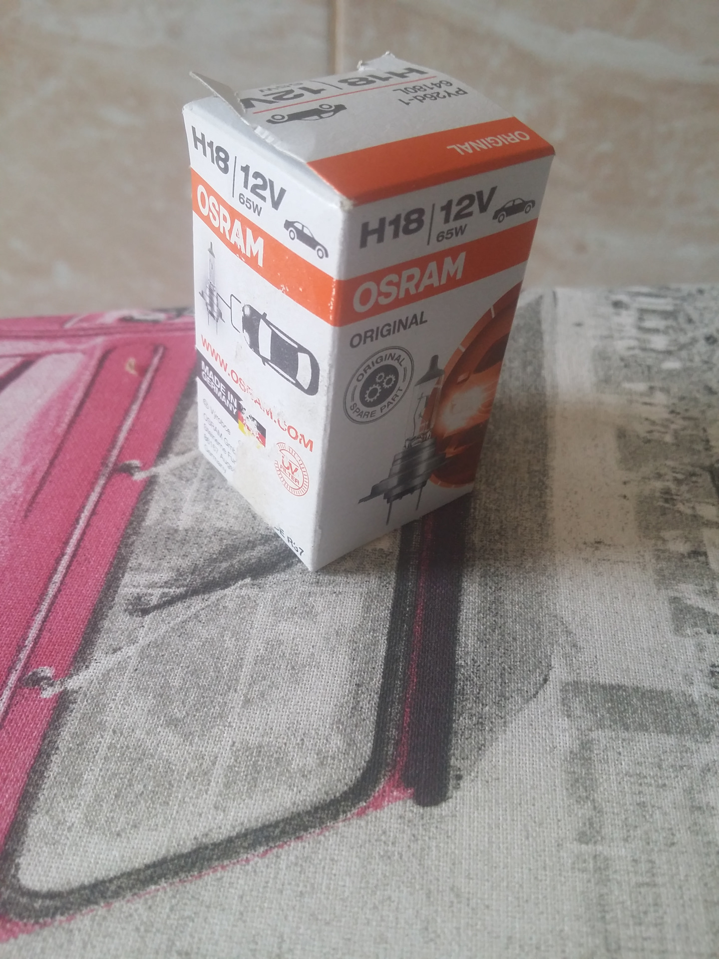 Лампы Osram Н18 KIA CEED JD 2013 — KIA Ceed SW (2G), 1,6 л, 2013 года ...