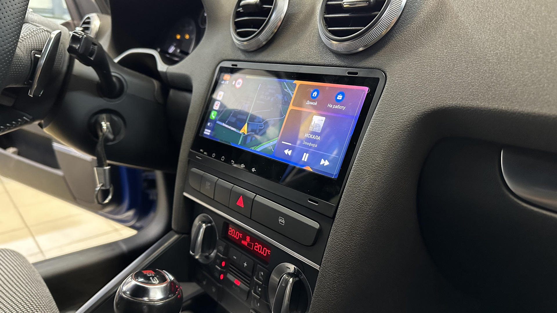 7. Магнитола Xtrons на Android — Audi S3 (8P), 2 л, 2009 года ...