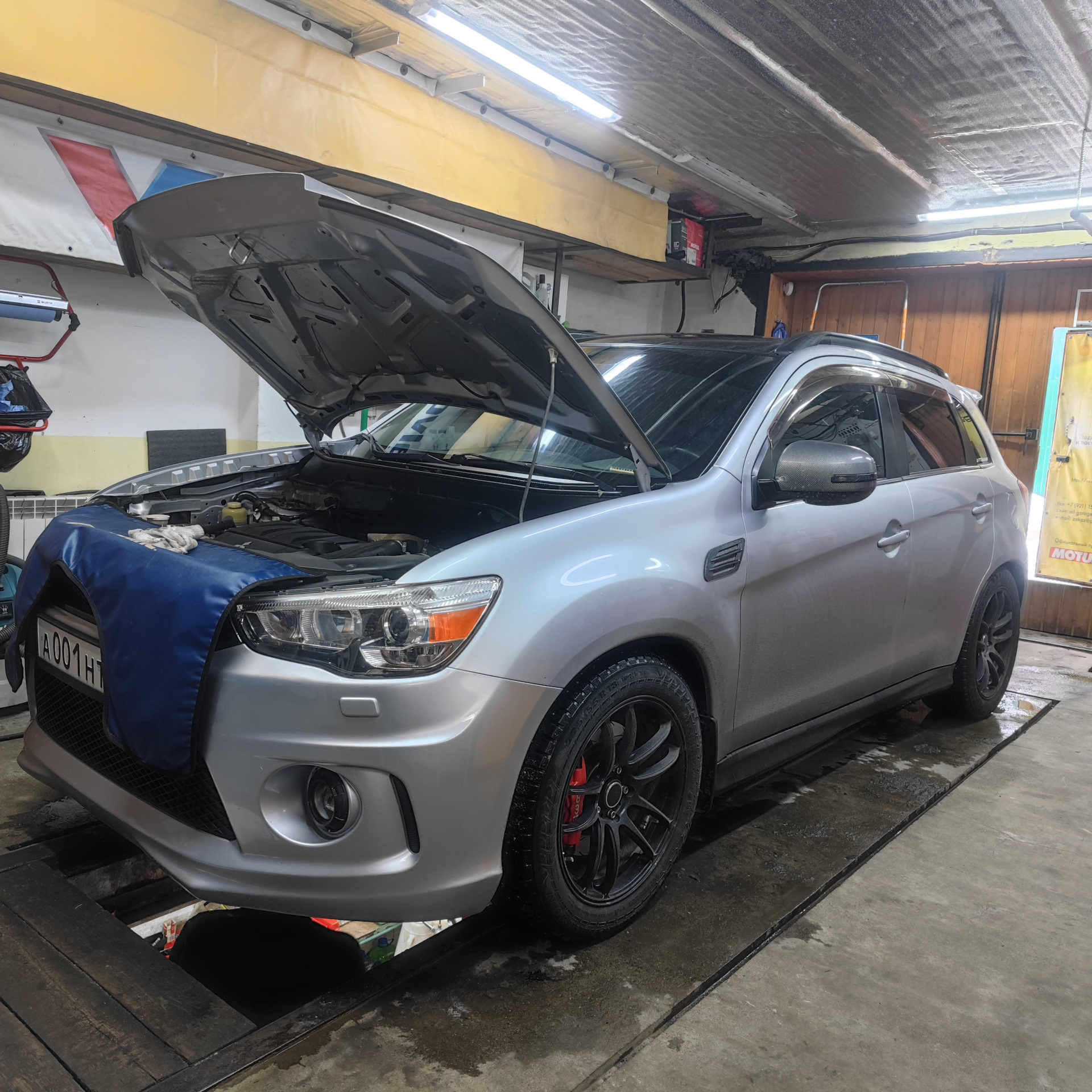 Oil Garage Кировск ТО — Mitsubishi ASX, 2 л, 2011 года визит на