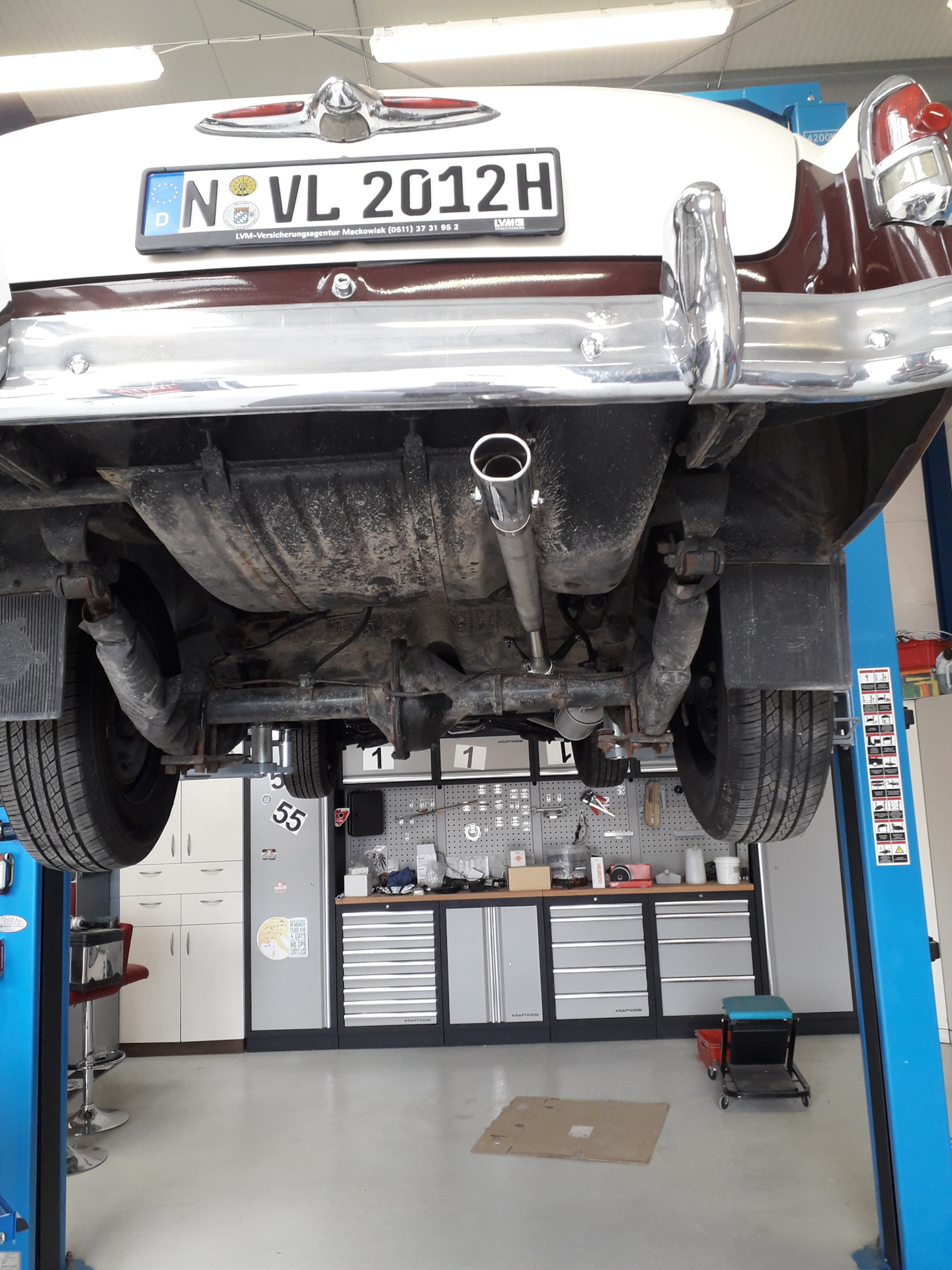 Выхлопная из нержавейки. — ГАЗ 21, 2,5 л, 1960 года | тюнинг | DRIVE2