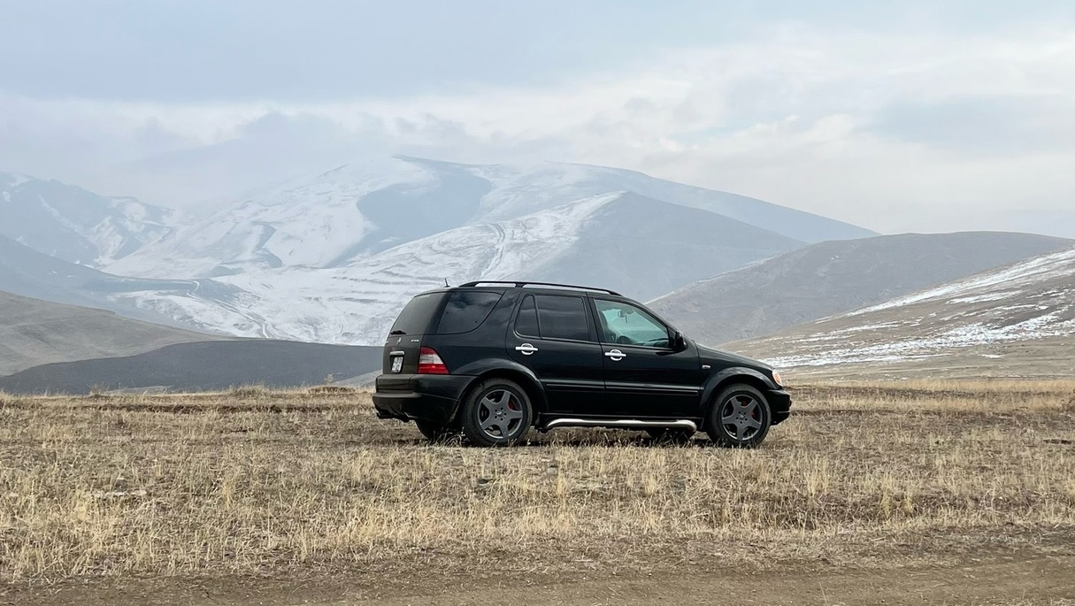 Продажа Mercedes-Benz ML 55 AMG (W163) 2000 (бензин, АКПП) — с историей  обслуживания — DRIVE2.RU