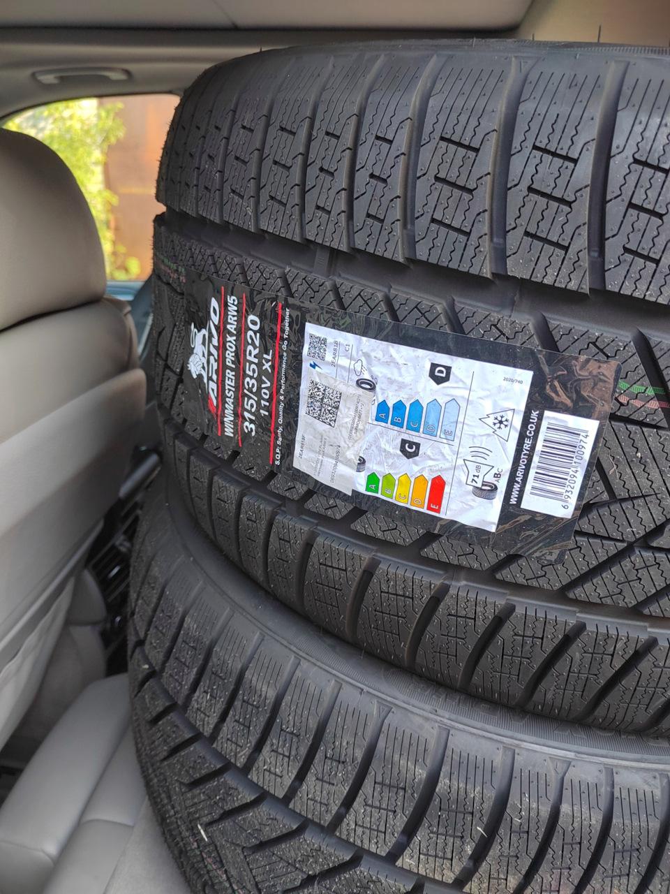 オーダー専用 購入クリアランス 315/35R20 110V XL ARIVO ARW5 新品 スタッドレス