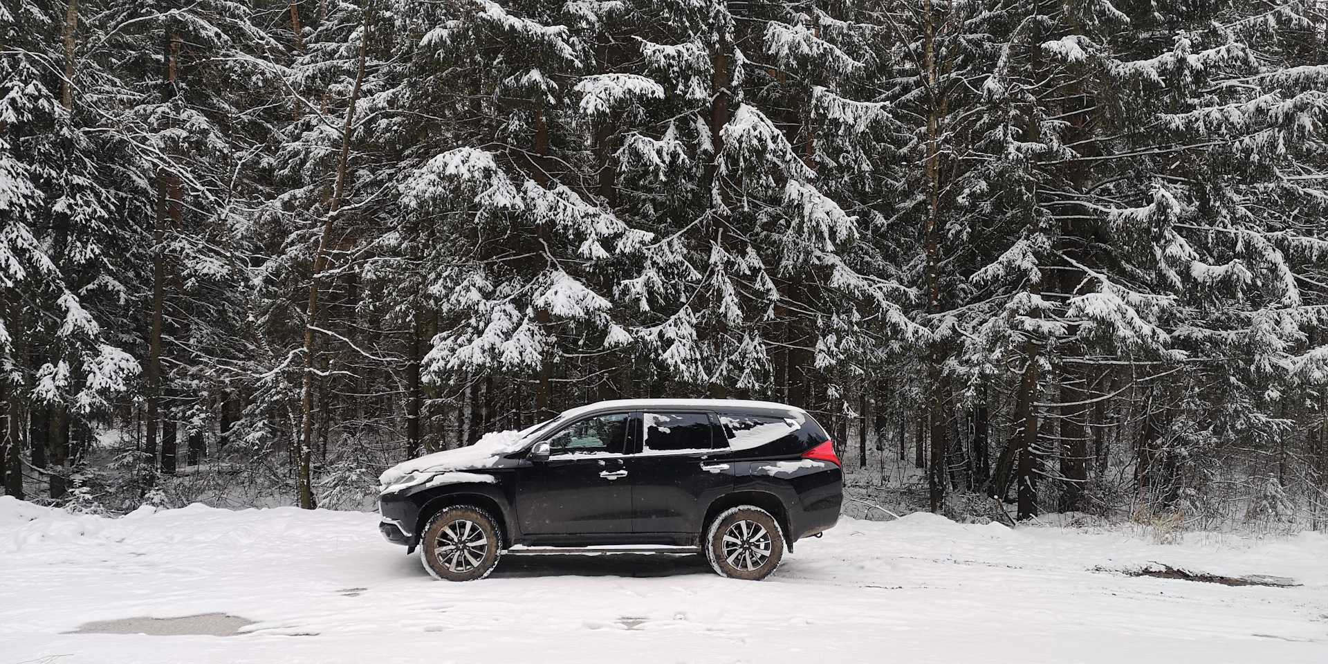 Паджеро спорт мануал. Зимние пейзажи Pajero Sport.