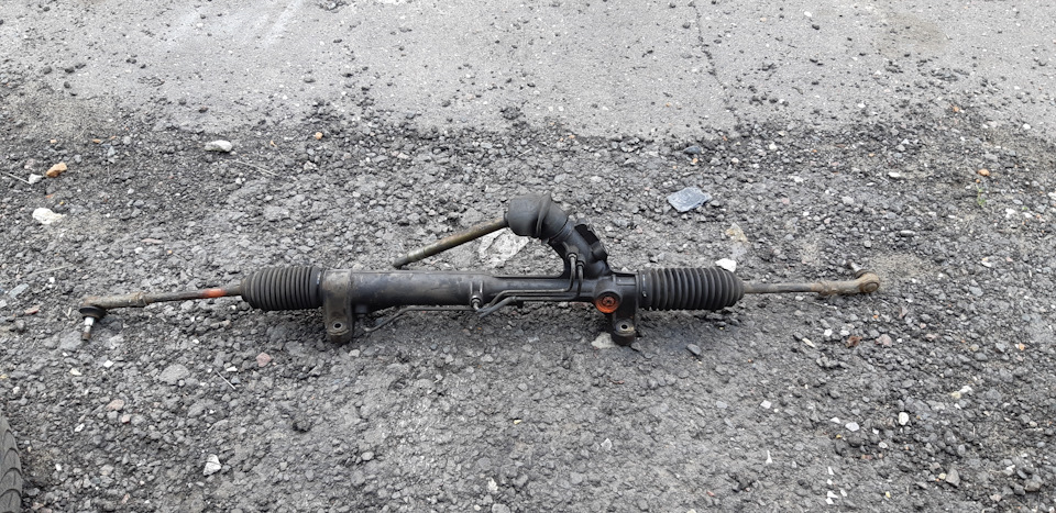 Замена рулевой рейки. — Volkswagen Transporter T4, 1,9 л, 1999 года ...