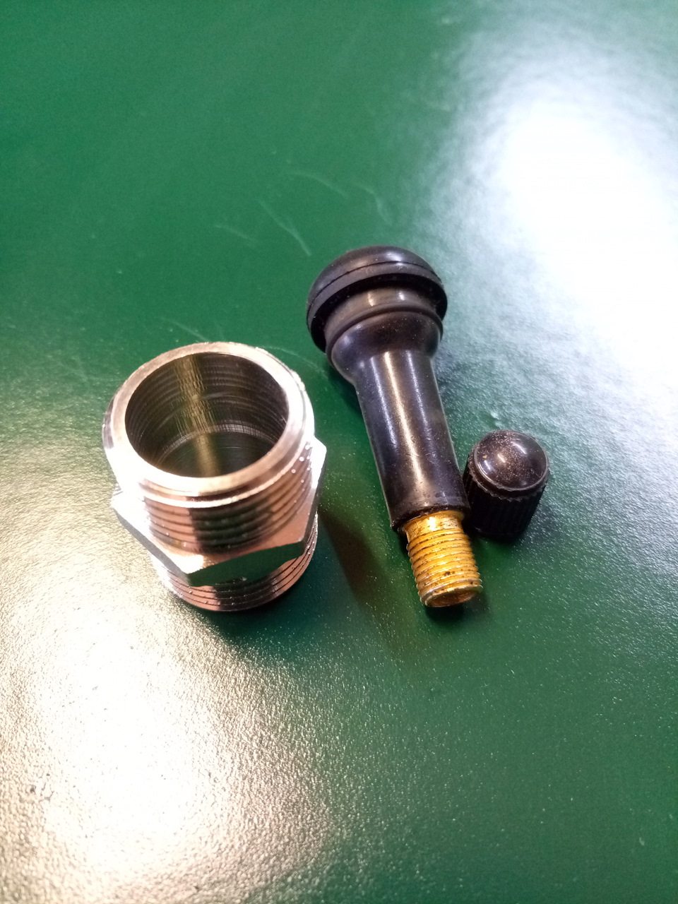 👣 14. Доработка #8. Переходник с 1/2" на золотник. Временное решение ...