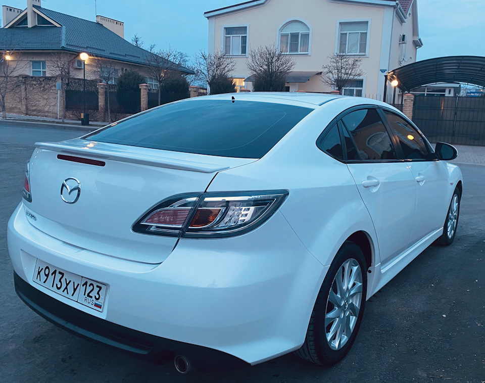 Задние Фонари Sport + Долой задний дворник — Mazda 6 (2G) GH, 2 л, 2012 ...