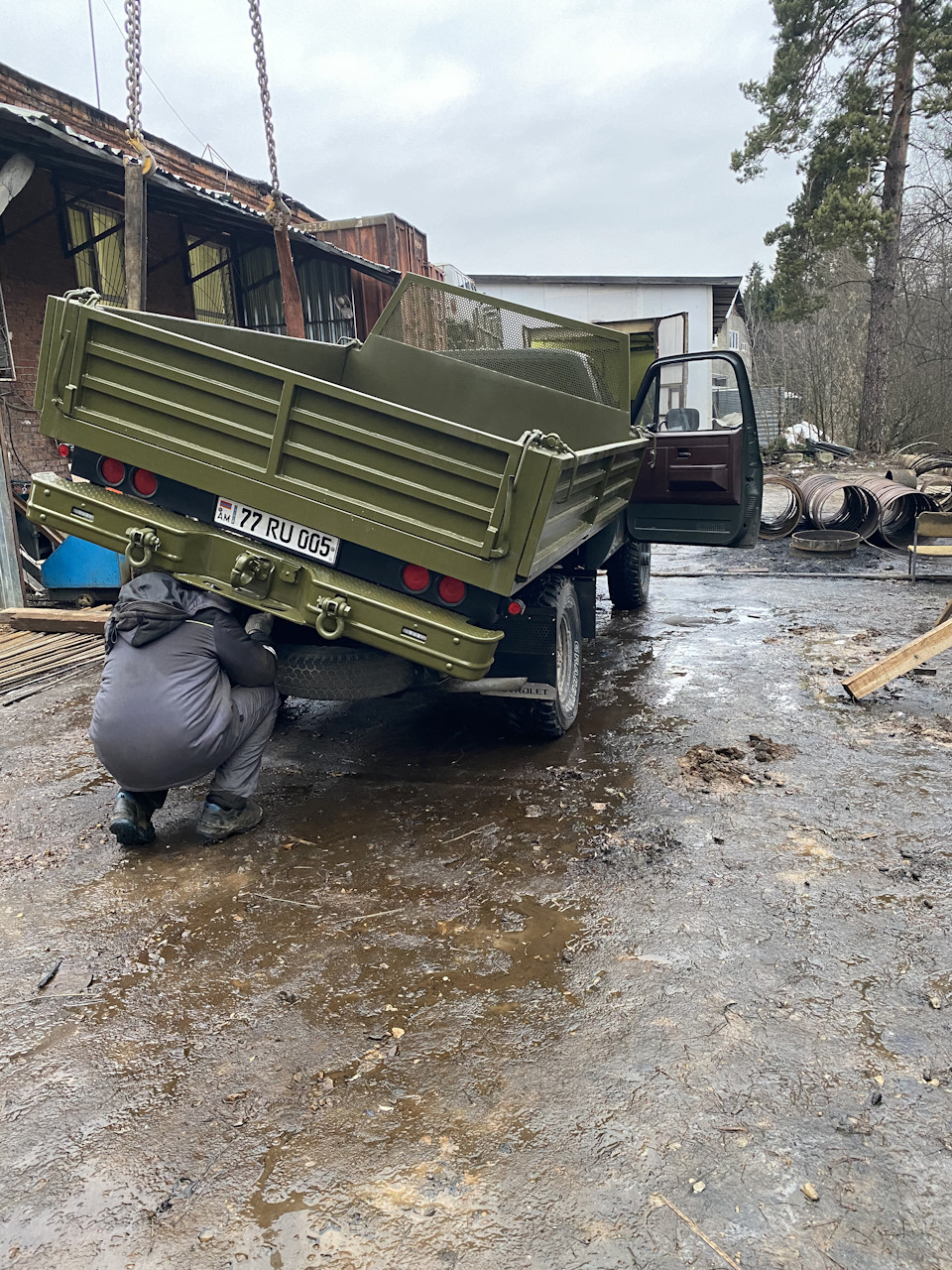 Сборка закончена. — Chevrolet K30 (2G), 6,2 л, 1986 года | другое | DRIVE2