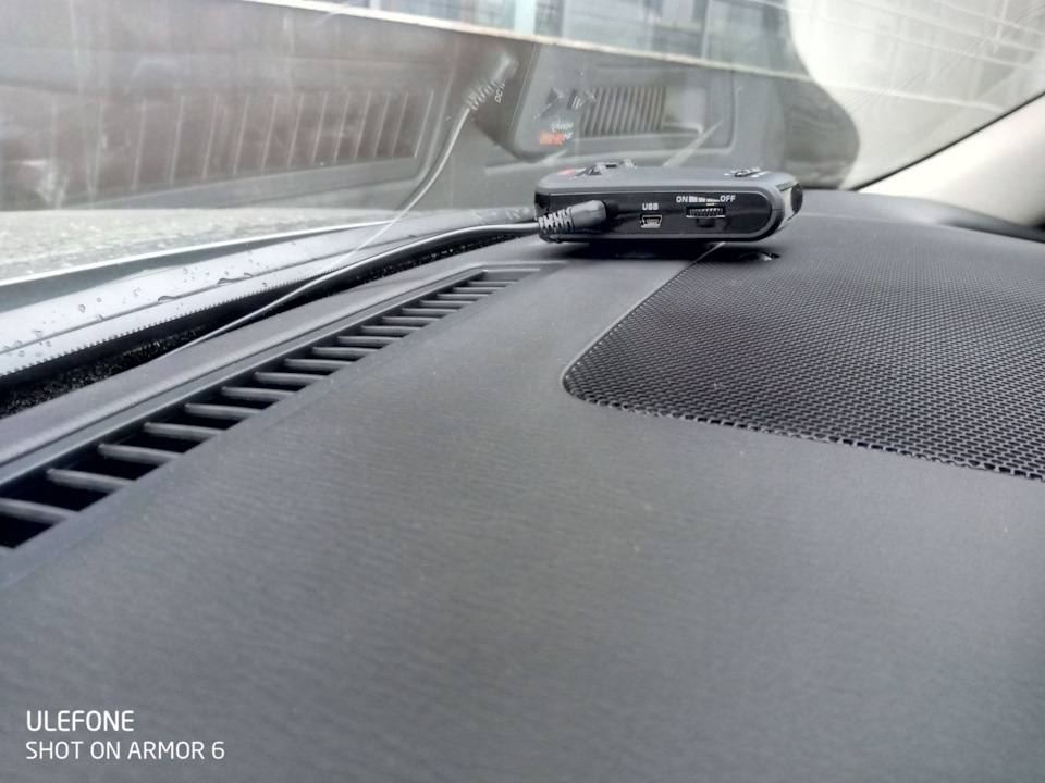 Крепим радар детектор. — Nissan Patrol (Y62), 5,6 л, 2013 года ...