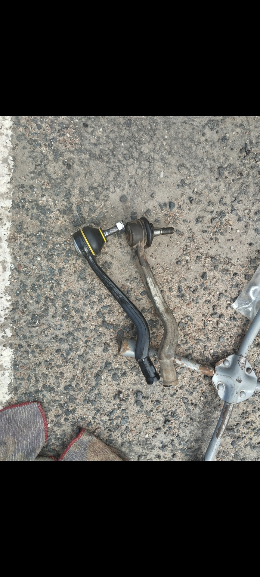 замена рулевых наконечников и левого ступичного подшипника — Nissan ...