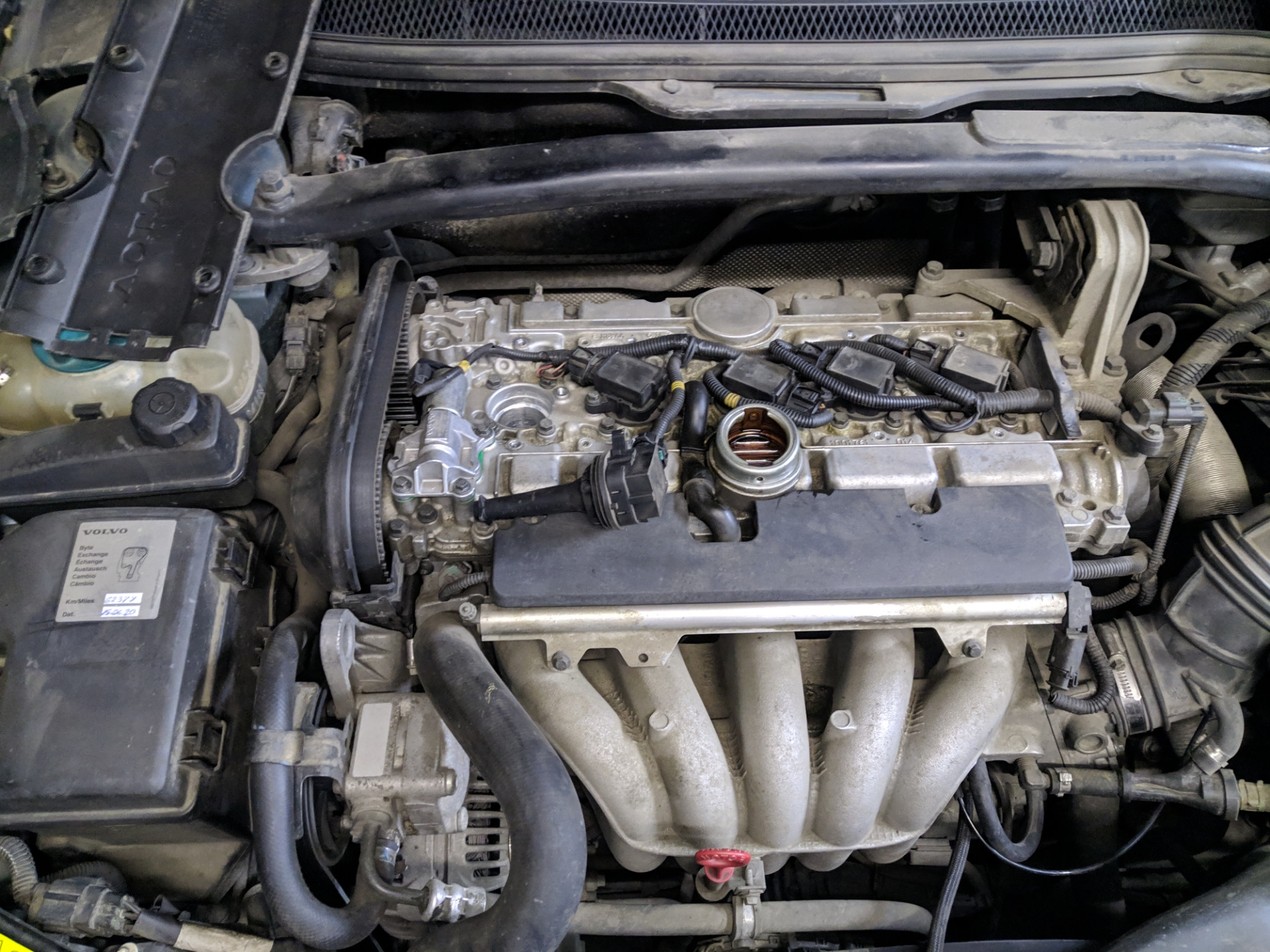 Плановое обслуживание — Volvo S60 (1G), 2,4 л, 2007 года | плановое ТО ...