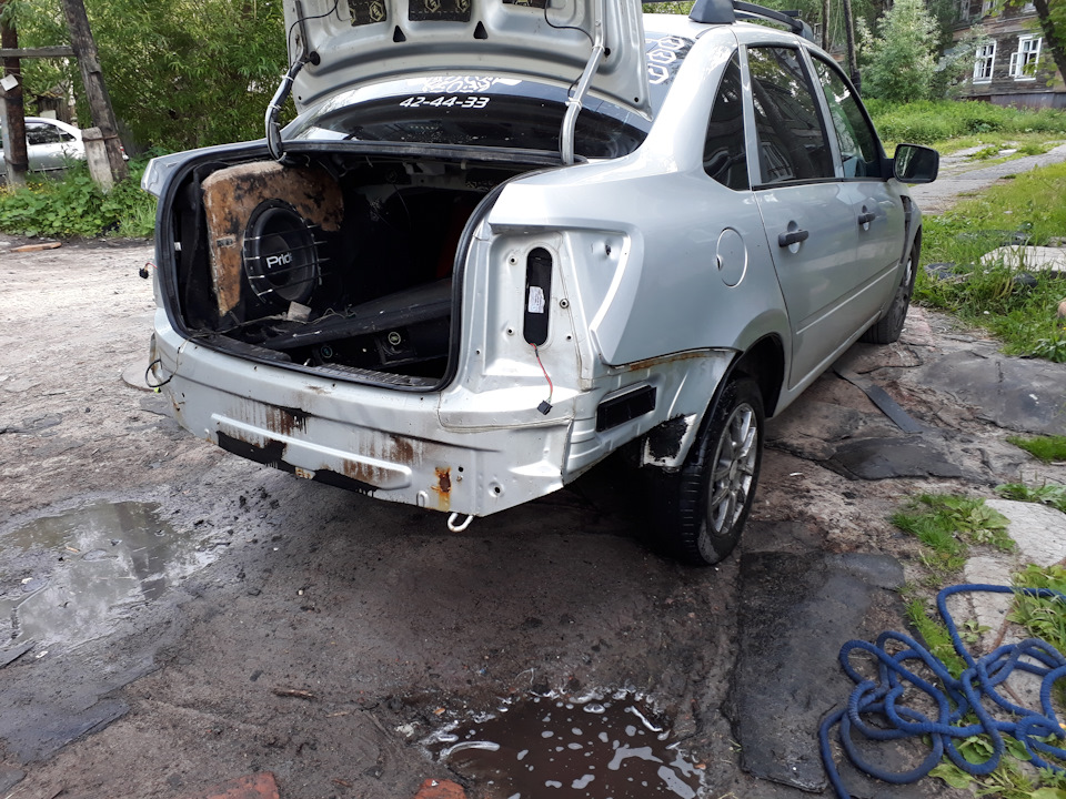 Photo from the logbook Lada Granta (1G)