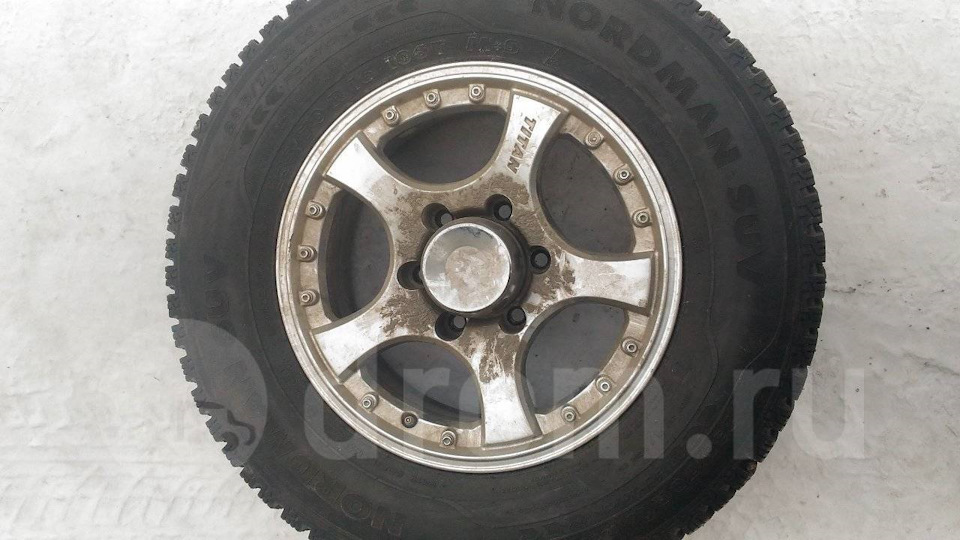 AT-резина + диски! — Great Wall Hover, 2 л, 2013 года | шины | DRIVE2