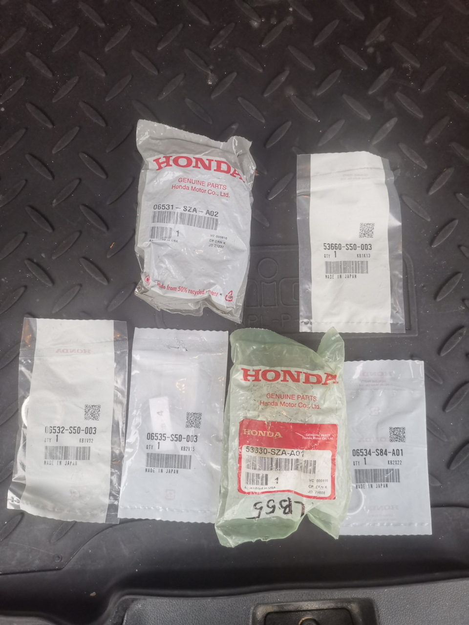 06532S50003 Сальник рулевой рейки Honda | Запчасти на DRIVE2