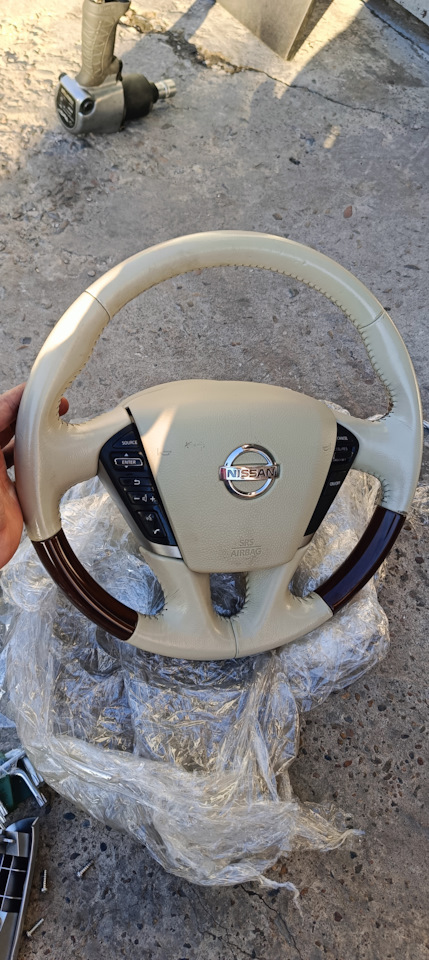 Руль Nissan Teana 32 + рулевая колонка, шлейф, переключатели на Nissan ...