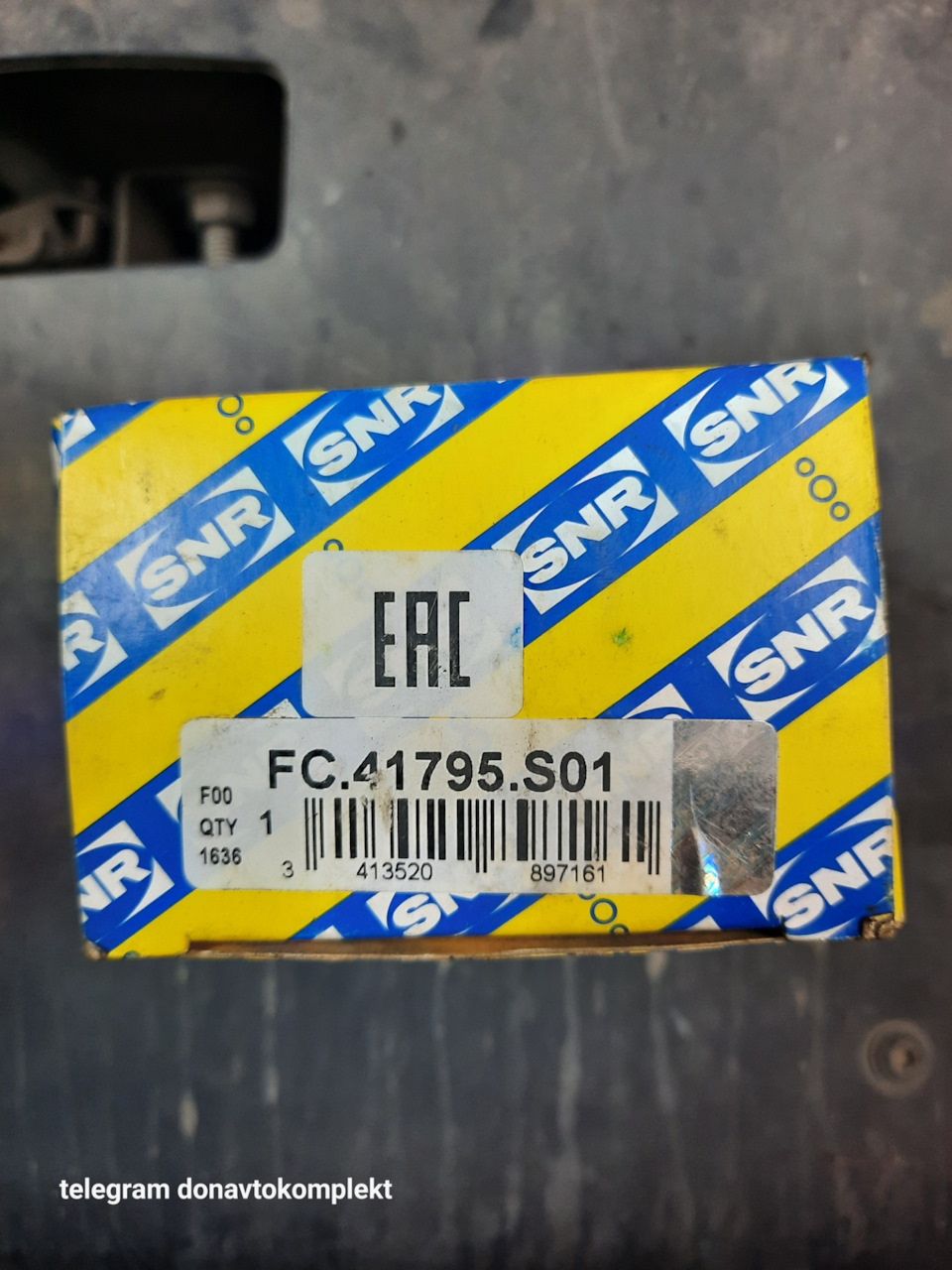 FC41795S01 Подшипник ступицы NTN-SNR | Запчасти на DRIVE2