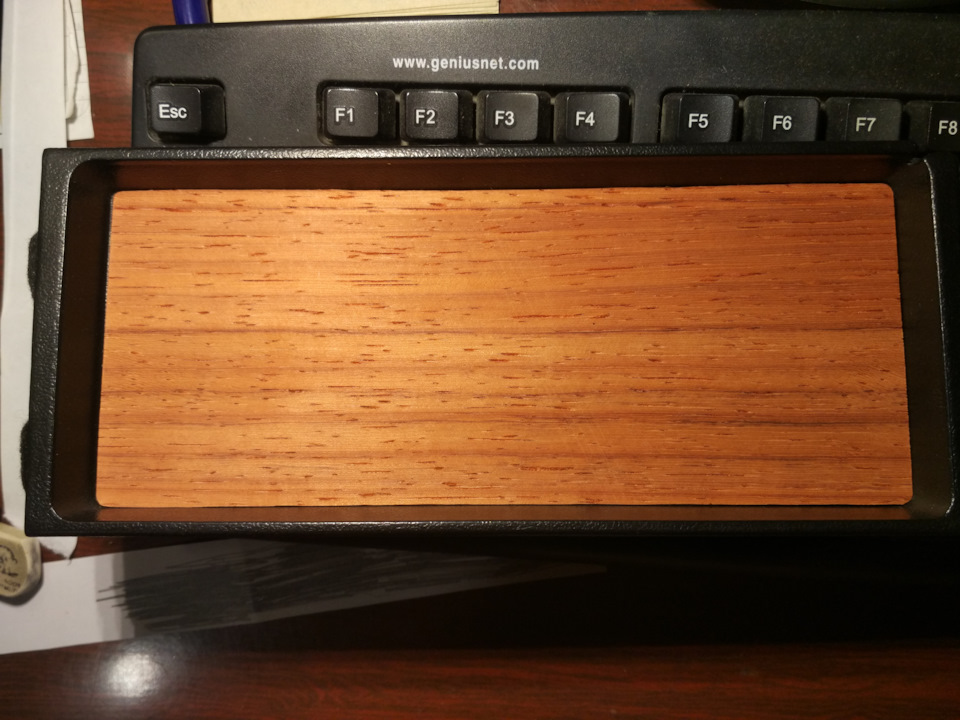 Дерево в салоне ВАЗ 2107. Накладка для часов. Часть 3. — Lada 21074, 1 ...