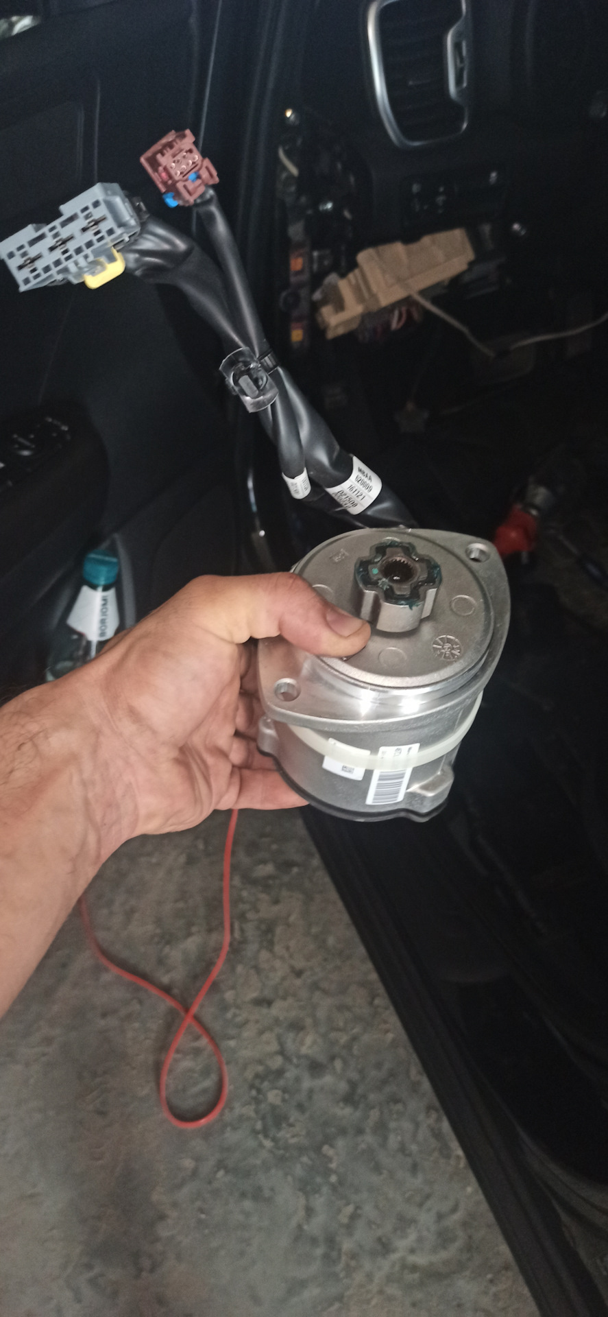 Устранение стука в рулевой колонке. — KIA Sportage (4G), 2 л., 2017 ...