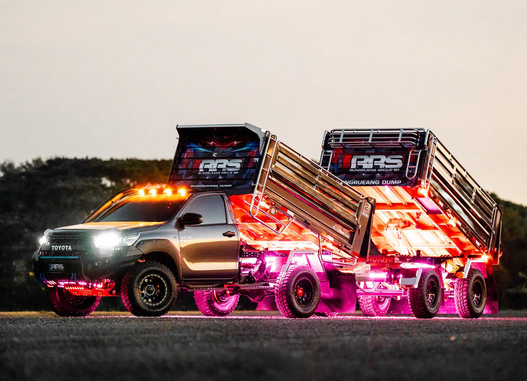 Тайский пикап-грузовик — тюнинг спецтехники — DRIVE2