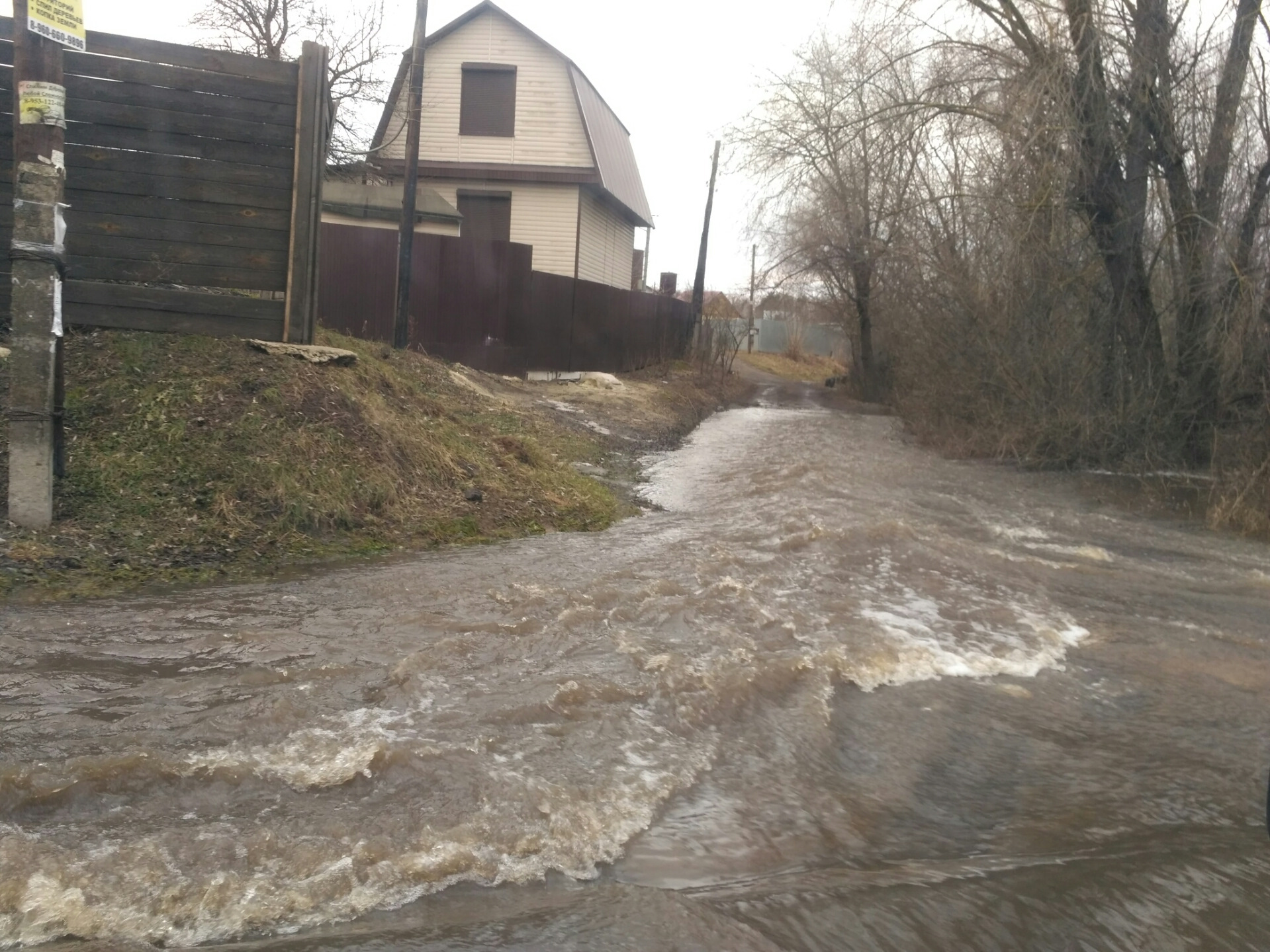 Реки вышли из берегов