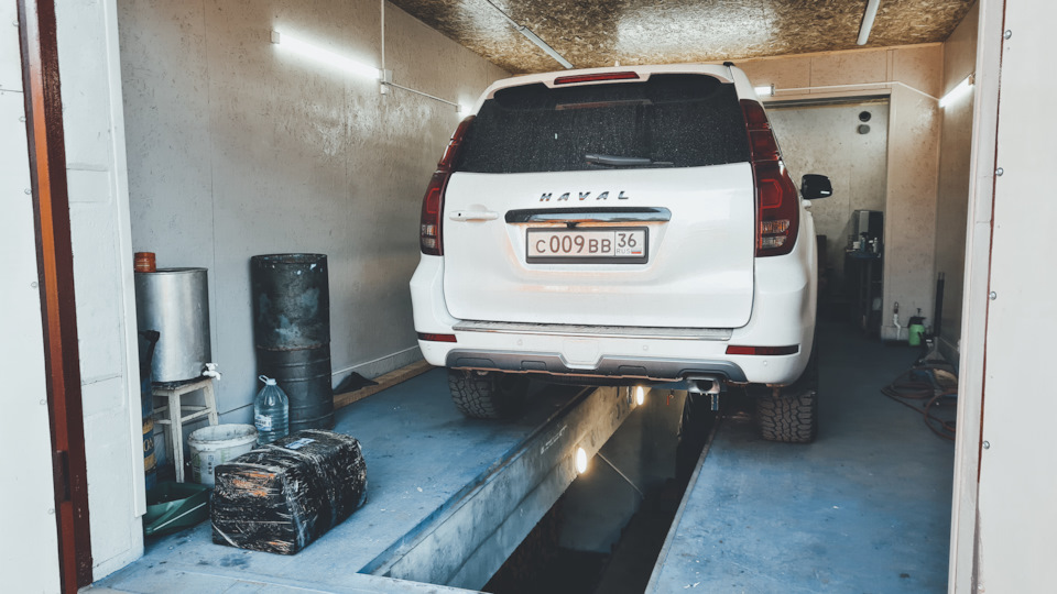 Бокс у ребят без подъемника — Haval H9 (1G)