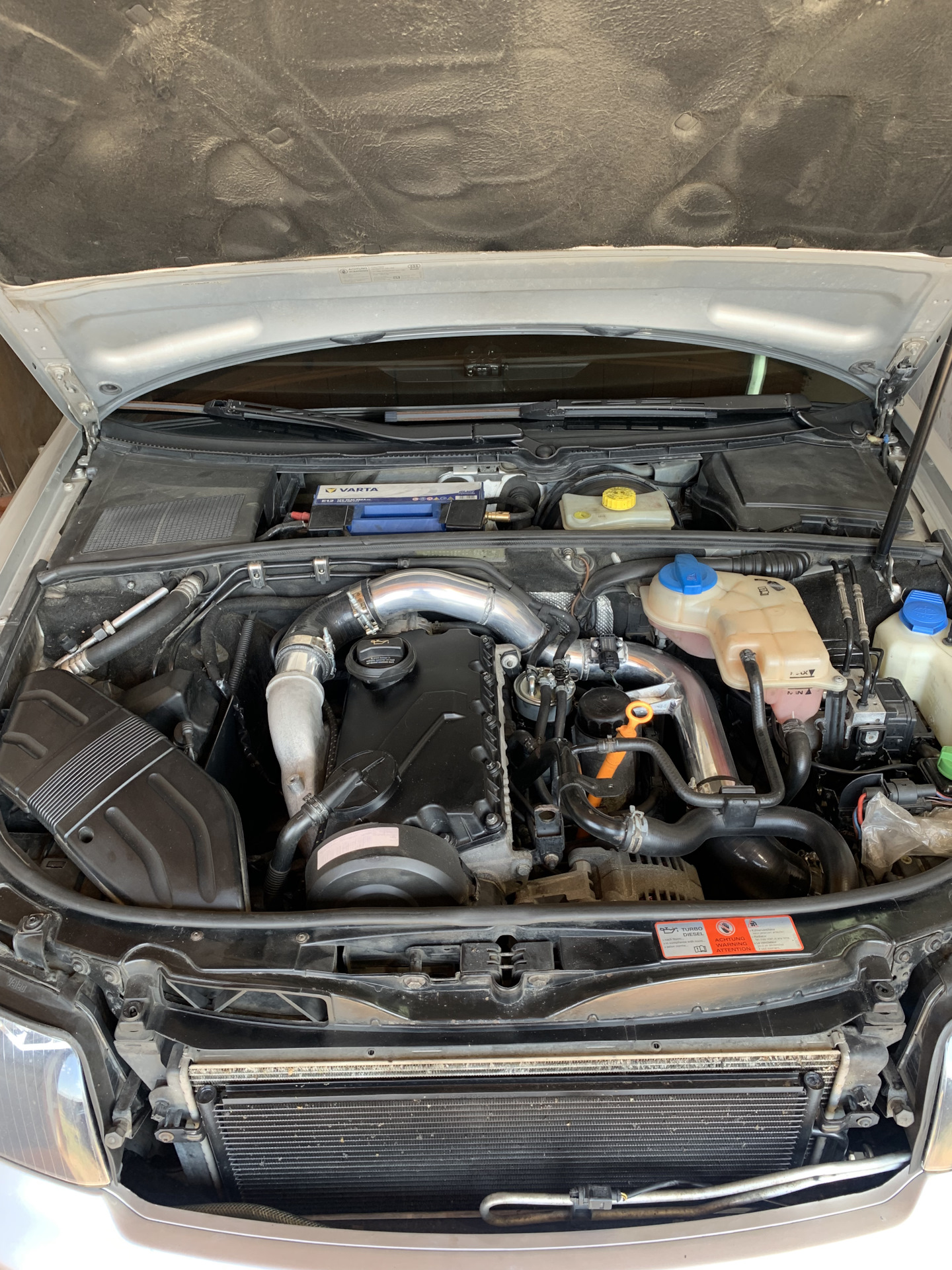 Запись ни о чем. Замена масла — Audi A4 Avant (B6), 1,9 л, 2004 года ...