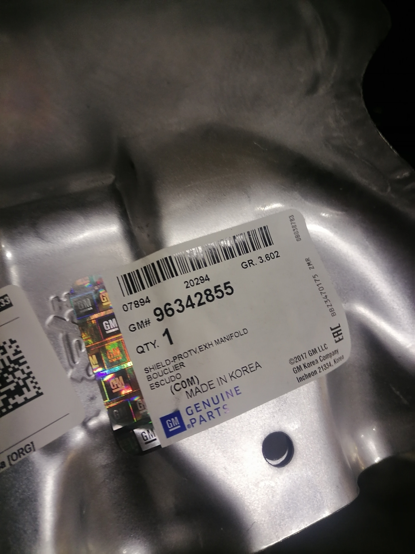 Шумка заводская капота и теплоэкран коллектора — Daewoo Matiz (M100 ...