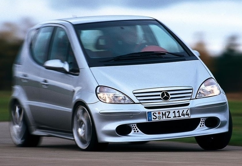 168 series A-Class Saloons, 2001 - 2005 - Media Database Benz a class, Mercedes