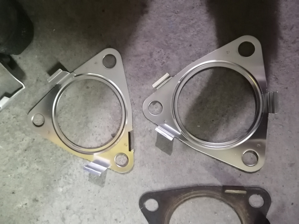 Выхлоп, сборка — Volkswagen Touareg (1G), 3,6 л, 2007 года | своими ...