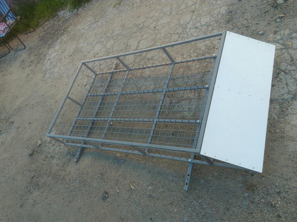 Куплен самодельный экспедиционный багажник -4000р — Nissan Mistral, 2,7 ...