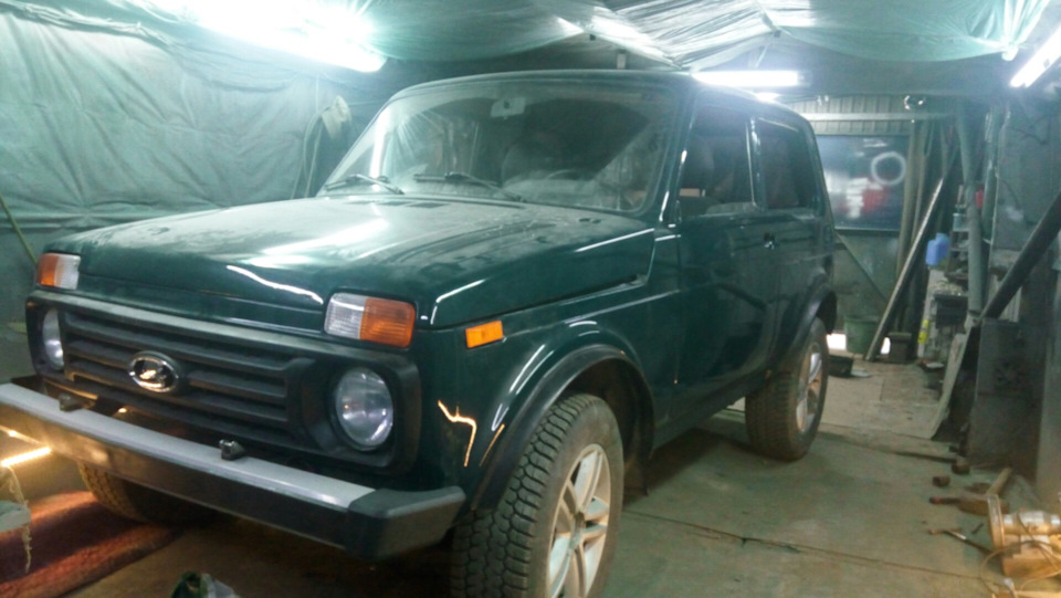 Покраска нивы. — DRIVE2