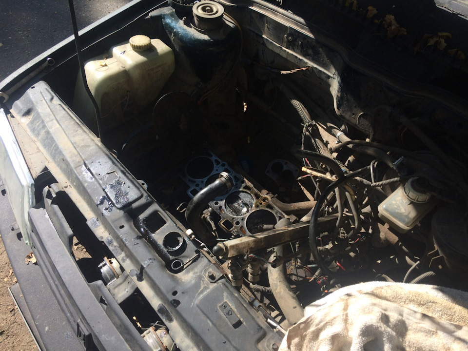 Замена прокладки и ГБЦ на калиновскую — Lada 21093i, 1,5 л, 2002 года ...