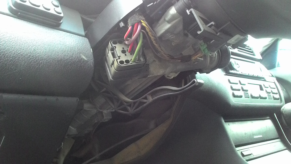 Контактная группа, демонтаж сигнализации — BMW 3 series (E46), 2 л ...