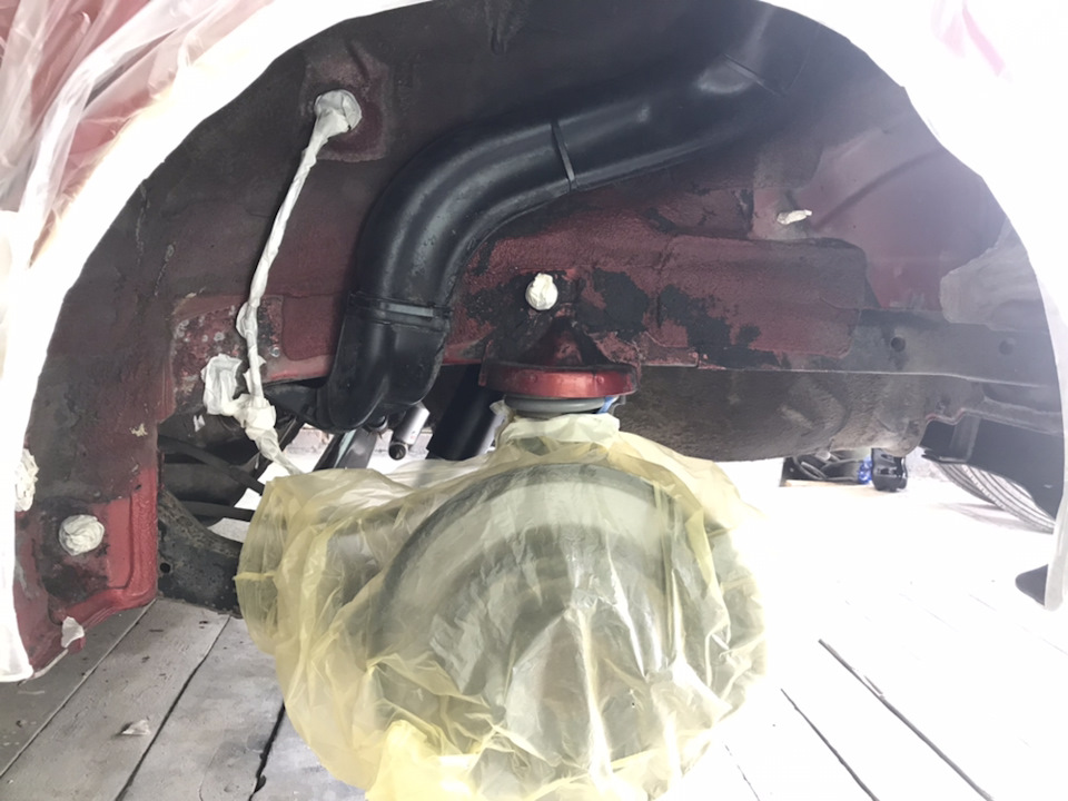 Проверка и обработка колесных арок — Hyundai Solaris, 1,6 л, 2011 года ...