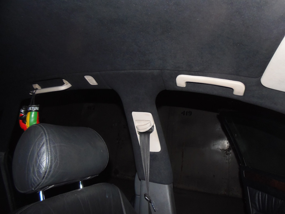 Перетяжка потолка и стоек Ауди А6 С5 — DRIVE2